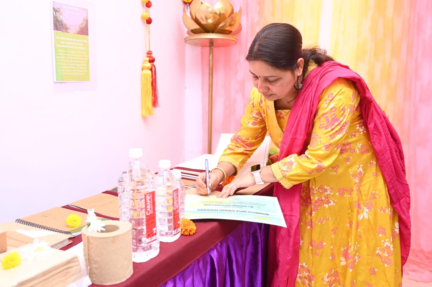 Company inauguration event